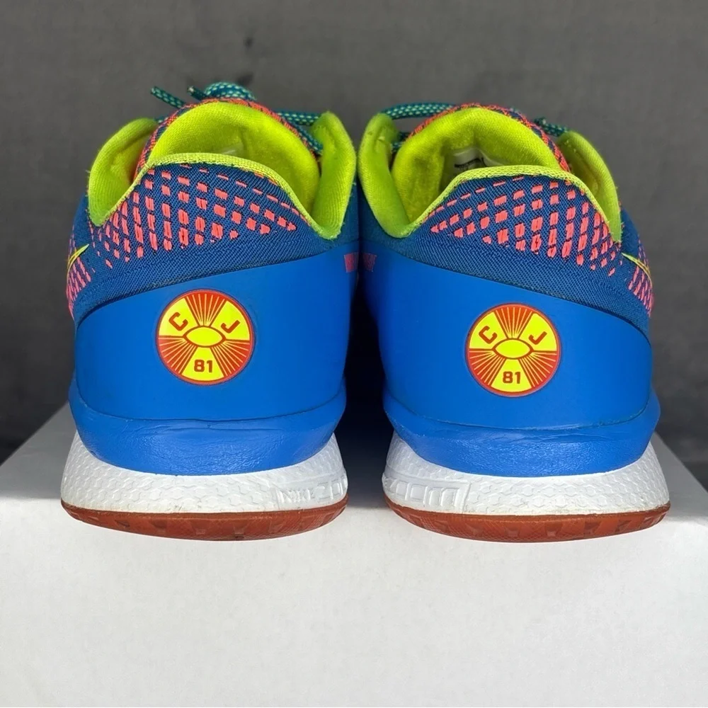Nike CJ3 Trainer Calvin Johnson Radioactive Sneakers Mens 12 Rare